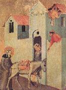 Pietro Lorenzetti Beata Umilta Transport Bricks to the Monastery